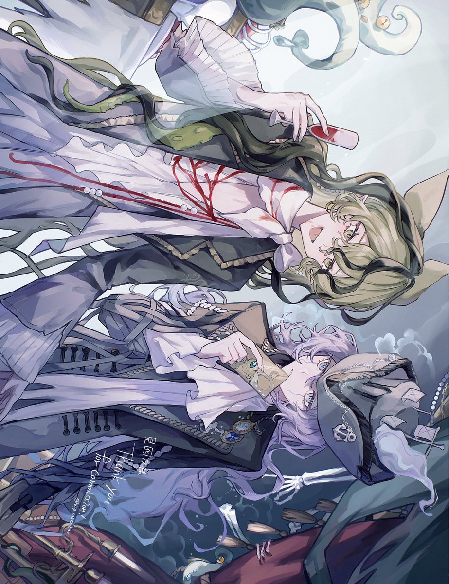 wg_0150's tweet image. #skeb
thankyou for commission！