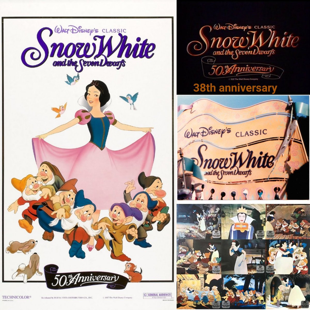 ArenStenslie's tweet photo. Today, it even marks the #38thanniversary of the #50thanniversary release of #WaltDisney's very first full-length Animated Feature, "#SnowWhiteAndTheSevenDwarfs".
#Disney @Disney #SnowWhite #SevenDwarfs #DocGrumpyHappySleepyBashfulSneezyDopey #TheEvilQueen #Huntsman #MagicMirror https://t.co/CtdatEeYE6