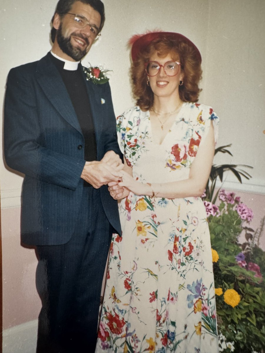 CanonAnnEaster's tweet photo. Thirty eight years ago today…….and they said it wouldn’t last! So much love 💕 https://t.co/qTaISD0rUw