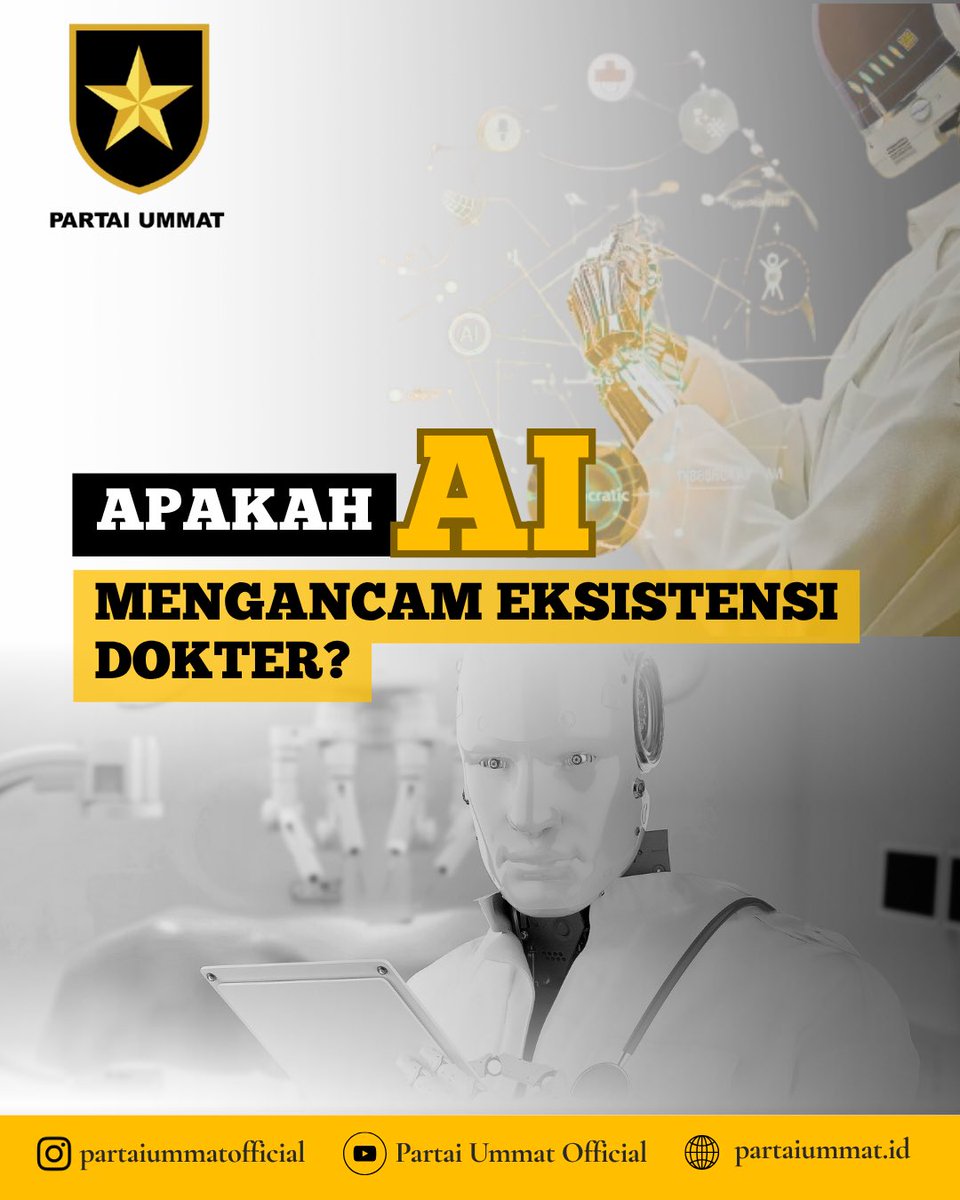 realpartaiummat's tweet image. Akankah AI merevolusi dunia klinik?? 

#ai #artificialinteligence #kecerdasanbuatan