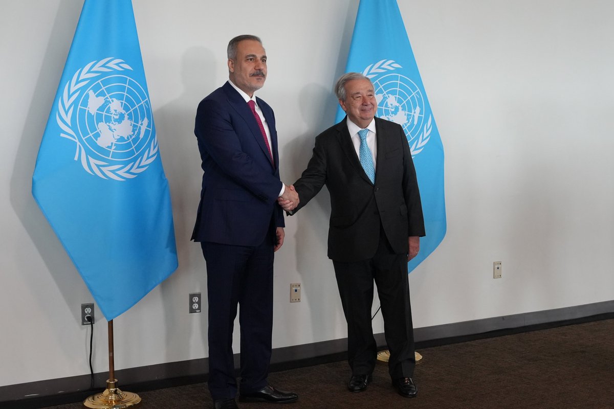 Bakan Fidan BM Genel Merkezi’nde resmi akşam yemeğine katıldı urlamedya.com/bakan-fidan-bm…