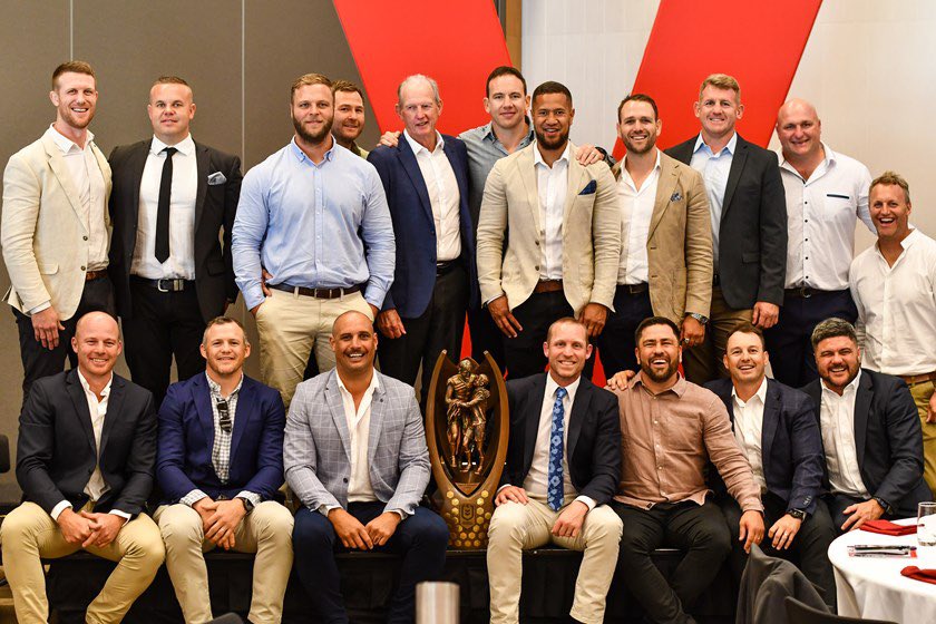 Saints__01's tweet photo. @BuzzRothfield hey buzz, can you let everyone know that this was our 2010 premiers 10 year reunion cheers mate https://t.co/vzMTPSx4Dz