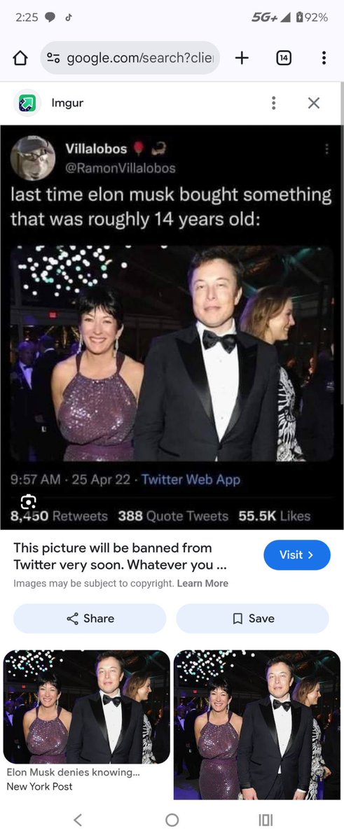 Is Elon in the files?