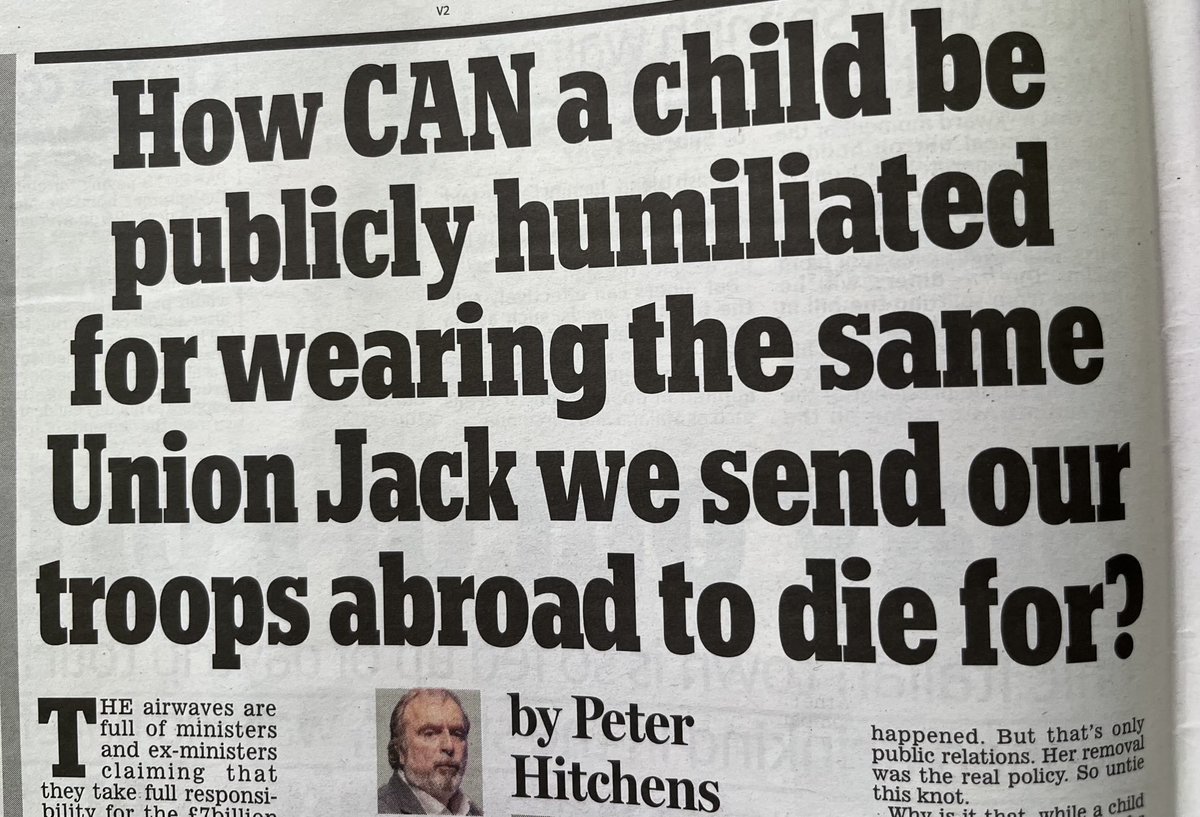 Good question: My article in today’s Daily Mail.