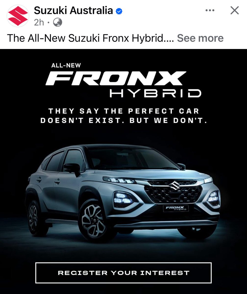 YTimesMotoring's tweet image. Coming soon in 🇦🇺
Unlikely to come to Europe. Based on the Baleno I’m told.
@SuzukiCarsUK
#suzuki
