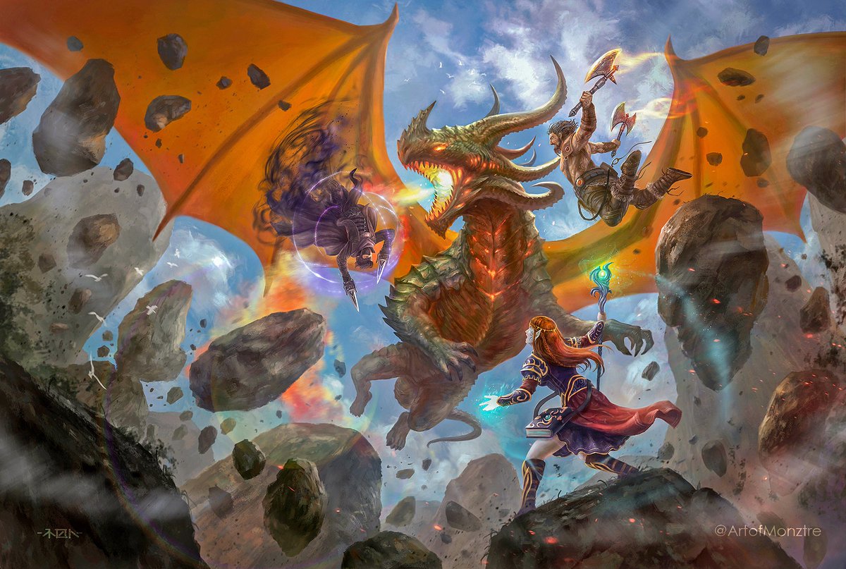 Just keep on drawing. 👨‍🎨
Art of Monztre : artofmonztre.carrd.co 
#oldstuff #justArt #artlife #fantasyart #digitalpainting #illustration #rpggames #TTRPG #characterdesign #noAI #artofmonztre