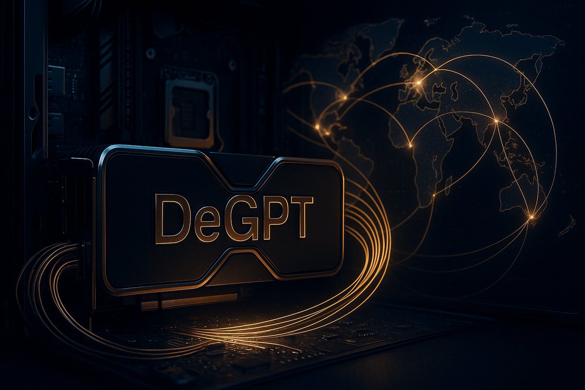 DecentralGPT's tweet image. 🔍 The future of AI doesn’t live in datacenters
It lives across millions of GPUs — including yours

With DeGPT, you can:
🖥️ Activate idle GPUs
📡 Join a global decentralized inference network
💰 Earn $DGC by contributing compute power

This isn’t just mining
It’s how you own a…
