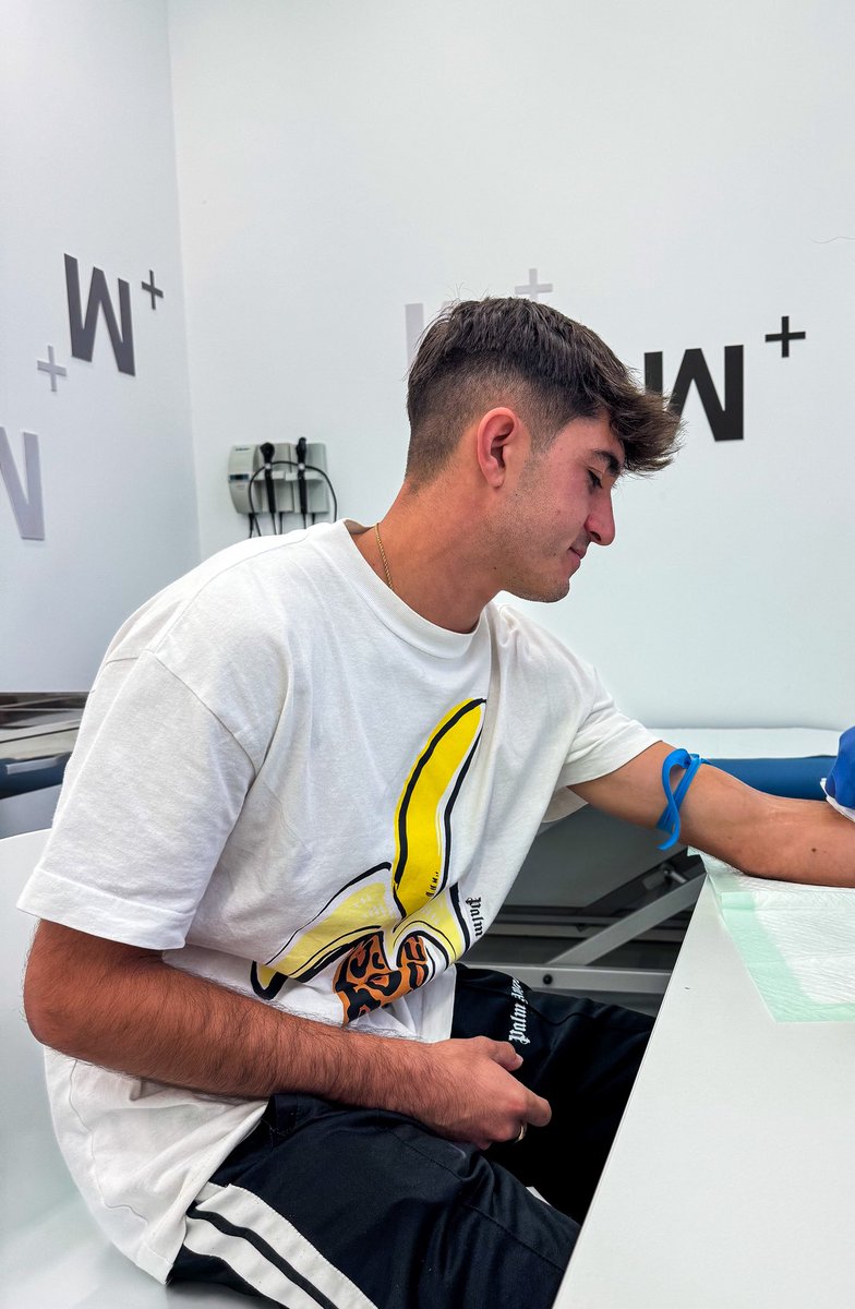 UCAM Murcia CF (@ucammurciacf) on Twitter photo 🏥 Nuestros jugadores han completado esta mañana los reconocimientos médicos y análisis de sangre con éxito.
Comienza nuestro segundo día de la pretemporada 25/26.
📍 <a href="/hospitalmesa/">Hospital Mesa del Castillo</a> 🏥 Nuestros jugadores han completado esta mañana los reconocimientos médicos y análisis de sangre con éxito.
Comienza nuestro segundo día de la pretemporada 25/26.
📍 <a href="/hospitalmesa/">Hospital Mesa del Castillo</a>