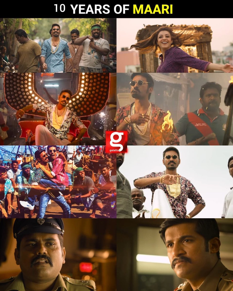 Galatta Media (@galattadotcom) on Twitter photo Celebrating 10 years of #Maari ๐ฅ
<a href="/dhanushkraja/">Dhanush</a> <a href="/anirudhofficial/">Anirudh Ravichander</a> <a href="/directormbalaji/">Balaji Mohan</a> #Dhanush #KajalAggarwal #Anirudh #ADecadeOfMaari #BalajiMohan #10YearsOfMaari #Galatta Celebrating 10 years of #Maari ๐ฅ
<a href="/dhanushkraja/">Dhanush</a> <a href="/anirudhofficial/">Anirudh Ravichander</a> <a href="/directormbalaji/">Balaji Mohan</a> #Dhanush #KajalAggarwal #Anirudh #ADecadeOfMaari #BalajiMohan #10YearsOfMaari #Galatta