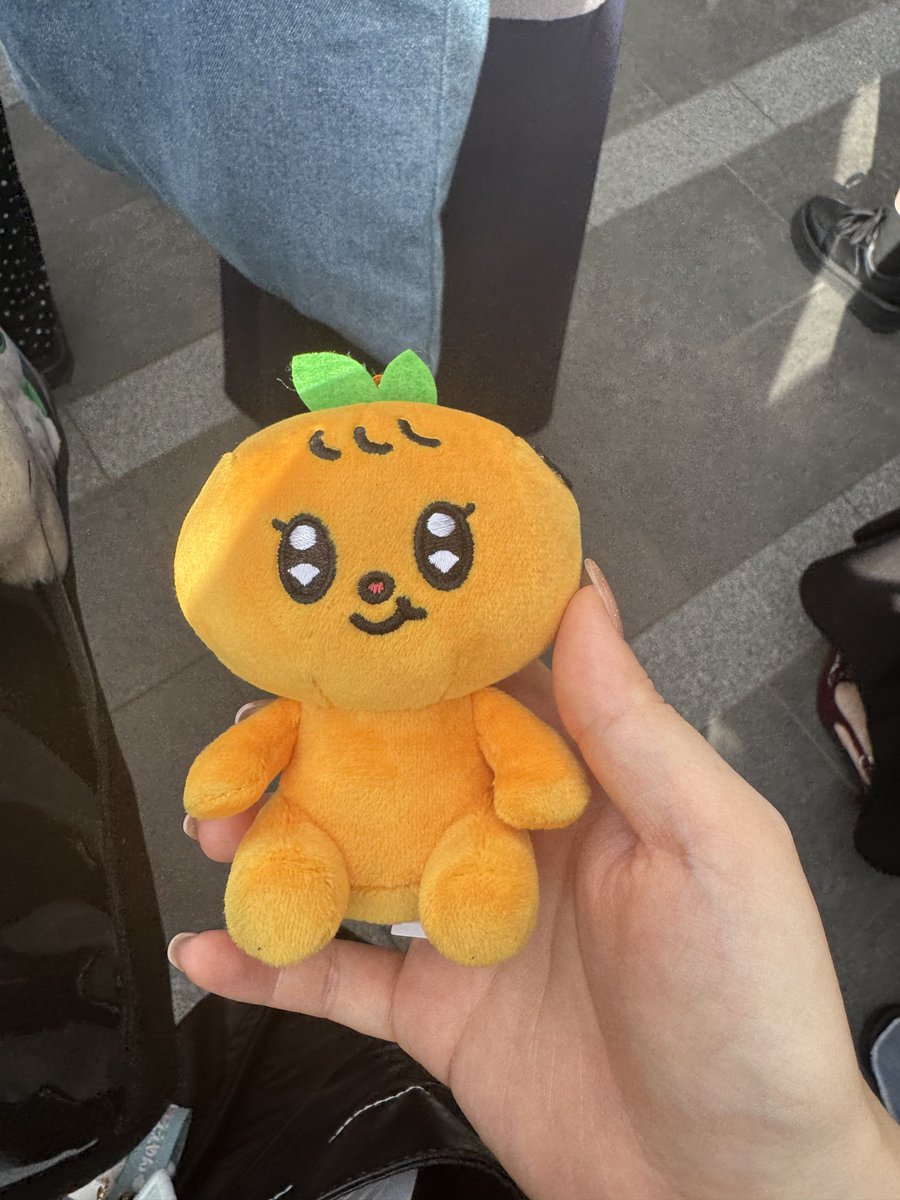 gentleusagi's tweet photo. ファンパーティー１部終了後、プギュリちゃん🍊落とされた方いませんか？？BUNTAI出口付近で拾いました！！
スタッフさんに渡したので拾得物のところに届いていると思います！

セブチ　SEVENTEEN
ファンパーティー　横浜BUNTAI https://t.co/bsXdhSD6Il