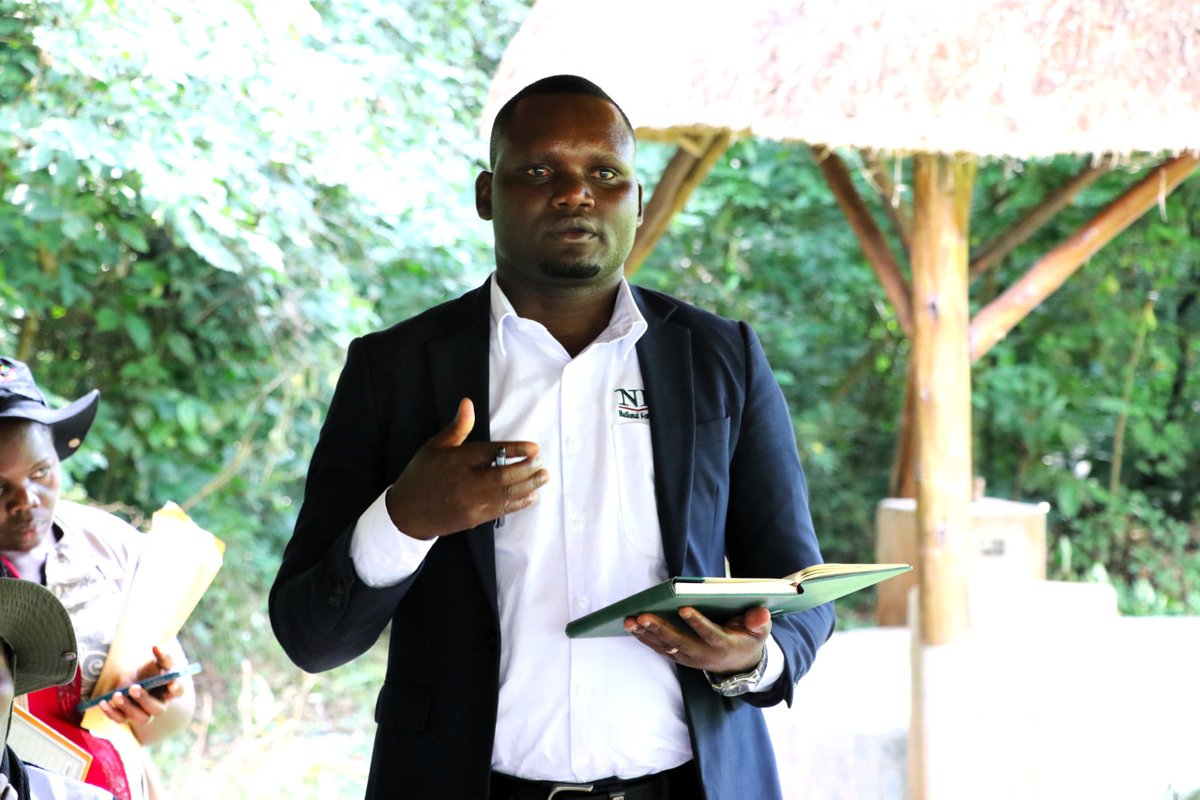 Mr. James Mununa, representing the NFA <a href="/ed_nfaug/">Stuart Maniraguha</a>, urged the youth to take active roles in forest restoration, emphasizing that real champions go beyond titles and take meaningful conservation actions. #Forestsforgenerations