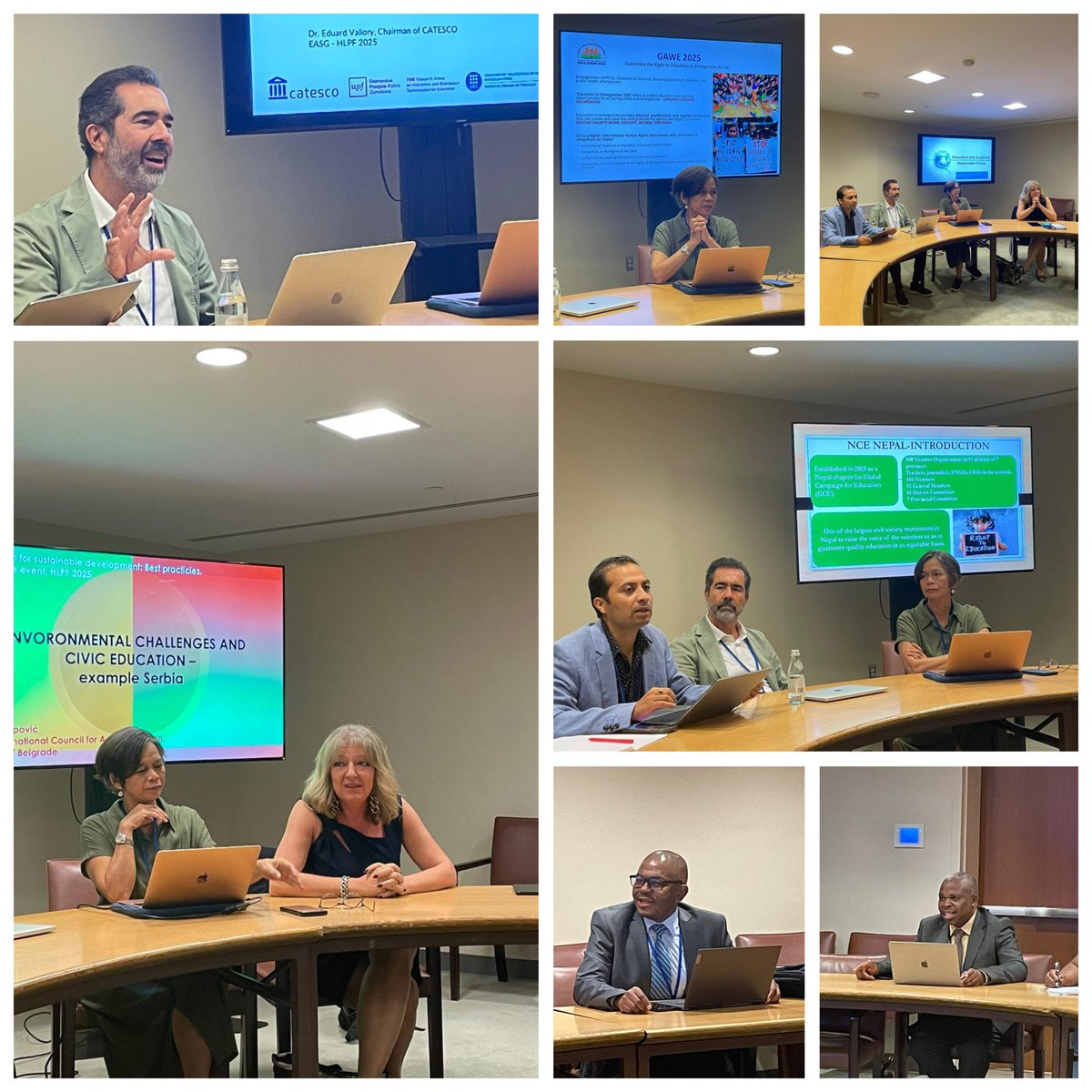 Major Groups and other Stakeholders (@majorgroupsun) on Twitter photo From the side event of the Education & Academia Stakeholder Group. Important conversations on best practices for #Education for #SustainableDevelopment
#ESD #HLPF #HLPF25 <a href="/globaleducation/">Global Campaign for Education</a> <a href="/ICAEGlobal/">ICAE</a> <a href="/GlobalStuForum/">Global Student Forum</a> From the side event of the Education & Academia Stakeholder Group. Important conversations on best practices for #Education for #SustainableDevelopment
#ESD #HLPF #HLPF25 <a href="/globaleducation/">Global Campaign for Education</a> <a href="/ICAEGlobal/">ICAE</a> <a href="/GlobalStuForum/">Global Student Forum</a>