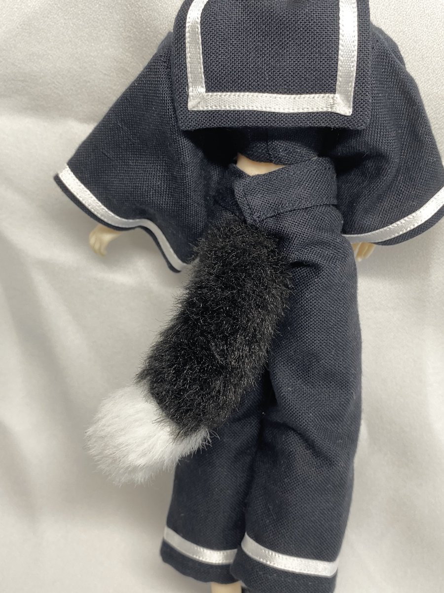 新入りの柳星くんもさっそくモデルとして大活躍😊✨️
 #シチリアの追憶  専用サイズの和せぇらぁもさっそく完成・販売開始しました！

尻尾も付けられる仕様＆やっぱりシチリアはこだわり造形のお腹が魅力だよねぇ………そんな仕上がりになってます☺️

booth.pm/ja/items/71921…