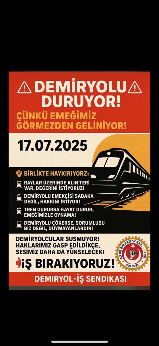 Ulaştırma Bakanlığı Marmaray çalışanları zam talebiyle iş bırakma eylemi düzenliyor. Bir günlük iş durdurma kararı alındı.
Seferler aksamalı olarak devam ediyor.

#marmaray #Sondakika