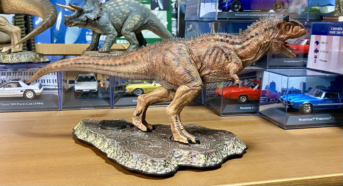Lightmaker12442's tweet image. 僕は #プライムコレクタブルフィギュア シリーズで“恐竜は素立ちが最高にクール”と知りました。
恐竜フィギュアって、何かと躍動感あるポーズにしがちで、それが良い場合もあるけど、PCFシリーズは全部素立ちでいいのでは🤔
#プライム1スタジオ