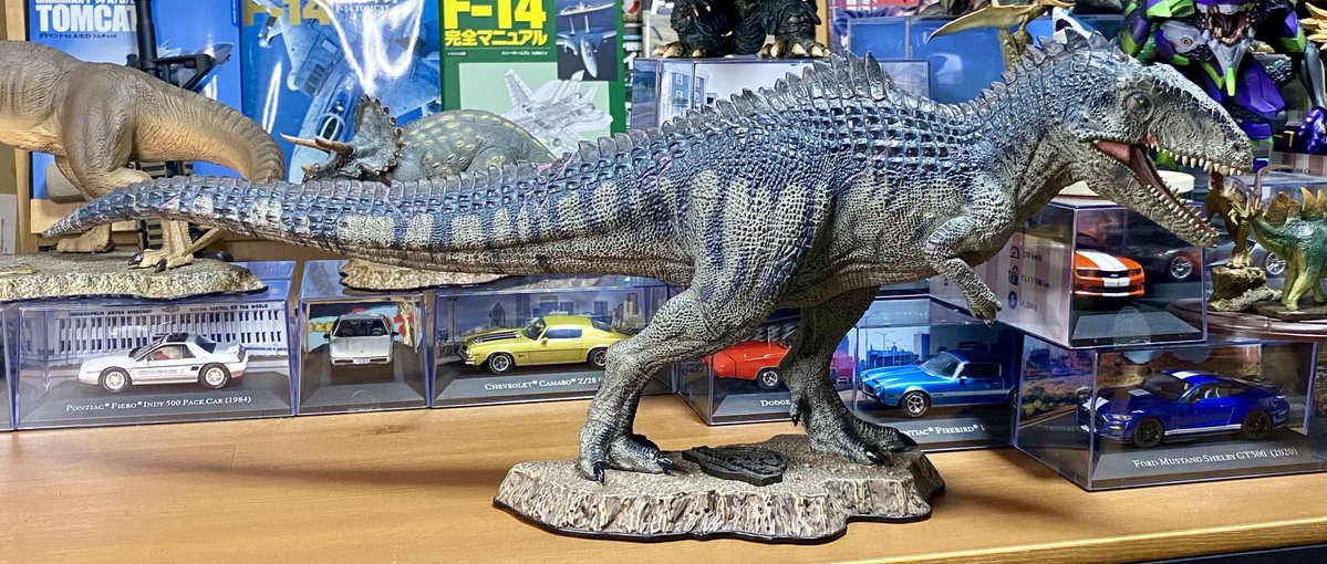 Lightmaker12442's tweet image. 僕は #プライムコレクタブルフィギュア シリーズで“恐竜は素立ちが最高にクール”と知りました。
恐竜フィギュアって、何かと躍動感あるポーズにしがちで、それが良い場合もあるけど、PCFシリーズは全部素立ちでいいのでは🤔
#プライム1スタジオ
