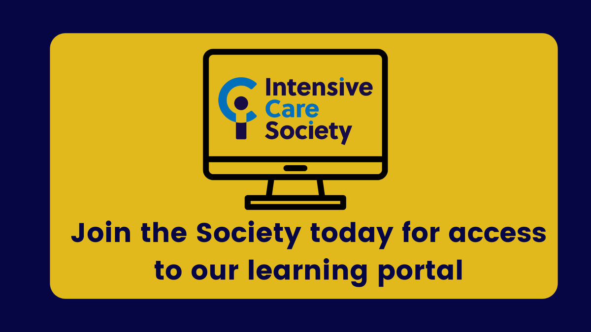 ICS_updates's tweet image. Join the Intensive Care Society and you will get access to our learning portal with a wealth of content relevant to your career path.
Develop your skillset and expand your knowledge with the Society - join our intensive care community today.
bit.ly/ICS_JoinUs