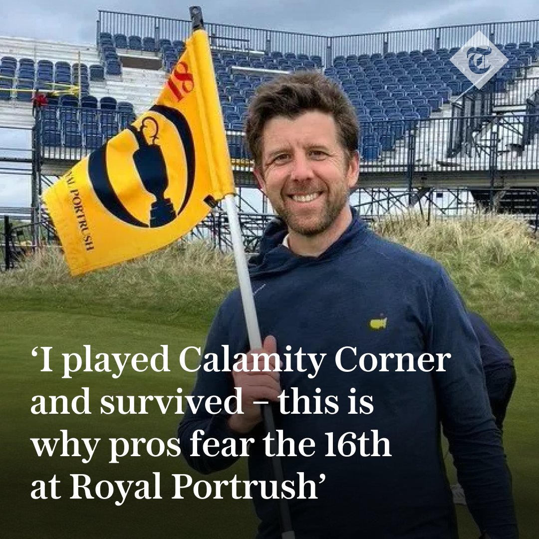 Find out how our senior sports correspondent <a href="/tomcary_tel/">Tom Cary</a> tackled the highest point on the famous Harry Colt-designed course that hosts #TheOpen

Tap here ⬇️
telegraph.co.uk/golf/2025/07/1…