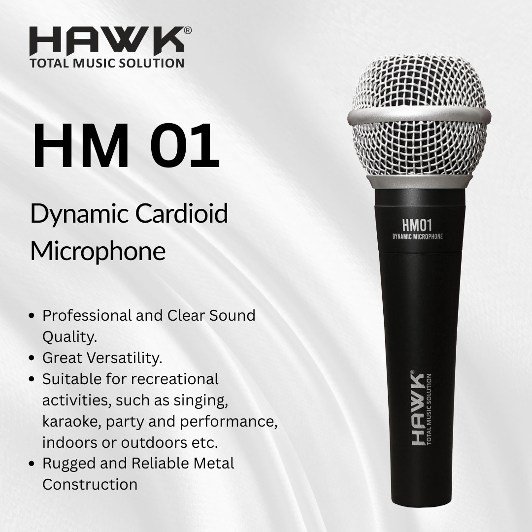 HawkProducts's tweet image. From the exclusive collection of Hawk Products 

HM 10, HM 50 ,HM 01, HM 05 - Dynamic Microphone

#hawkproducts #hawktotalmusicsolution #professionalmicrophone #dynamic