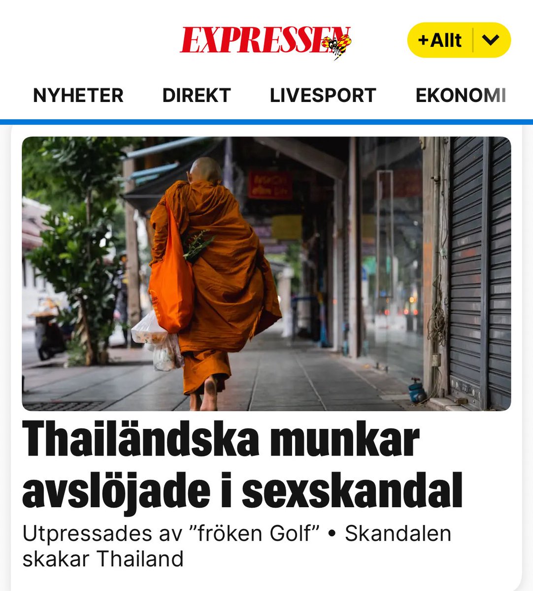 vringhed's tweet image. Religionen använder sexualitet som maktmedel del 3267.