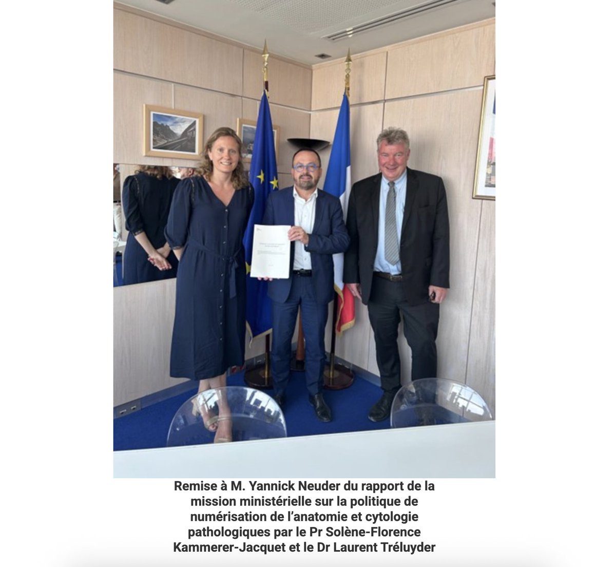 Healthcare Data Institute (@hcdatainstitute) on Twitter photo đ "Rapport de la mission ministĂ©rielle sur la politique de numĂ©risation de lâanatomie et cytologie pathologiques : un cap clair pour accĂ©lĂ©rer la transformation numĂ©rique de la spĂ©cialitĂ©" - <a href="/Sante_Gouv/">MinistĂšre de la SantĂ© et de l'AccĂšs aux soins</a>
đą Le Pr Solene-Florence Kammerer-Jacquet, pathologiste au <a href="/CHURennes/">CHU de Rennes</a> , et đ "Rapport de la mission ministĂ©rielle sur la politique de numĂ©risation de lâanatomie et cytologie pathologiques : un cap clair pour accĂ©lĂ©rer la transformation numĂ©rique de la spĂ©cialitĂ©" - <a href="/Sante_Gouv/">MinistĂšre de la SantĂ© et de l'AccĂšs aux soins</a>
đą Le Pr Solene-Florence Kammerer-Jacquet, pathologiste au <a href="/CHURennes/">CHU de Rennes</a> , et