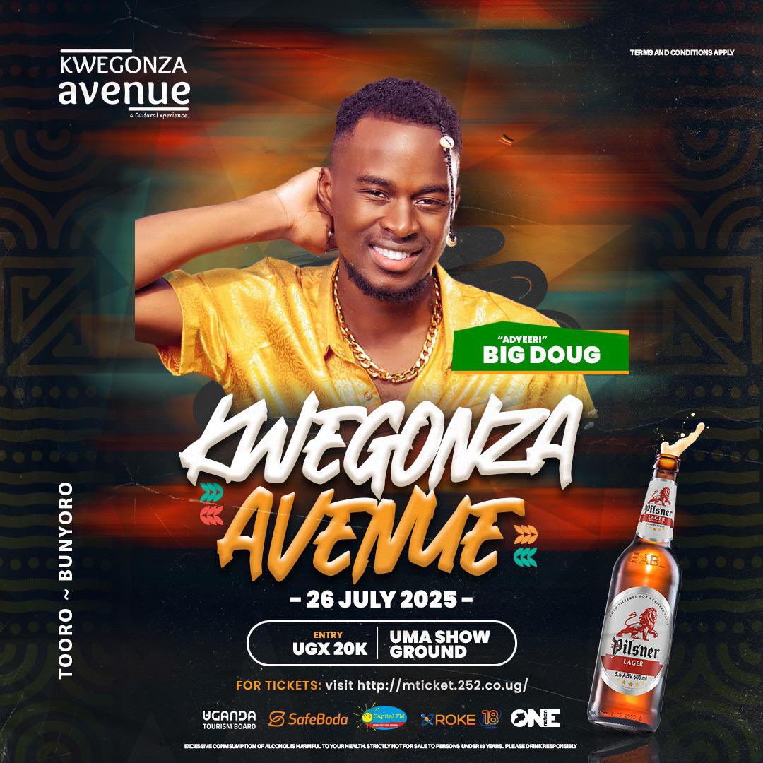 Culture unites. Music ignites.
Get your ticket via mticket.252.co.ug and lets show up at UMA show grounds of 26th for the #KwegonzaAvenue2025🔥