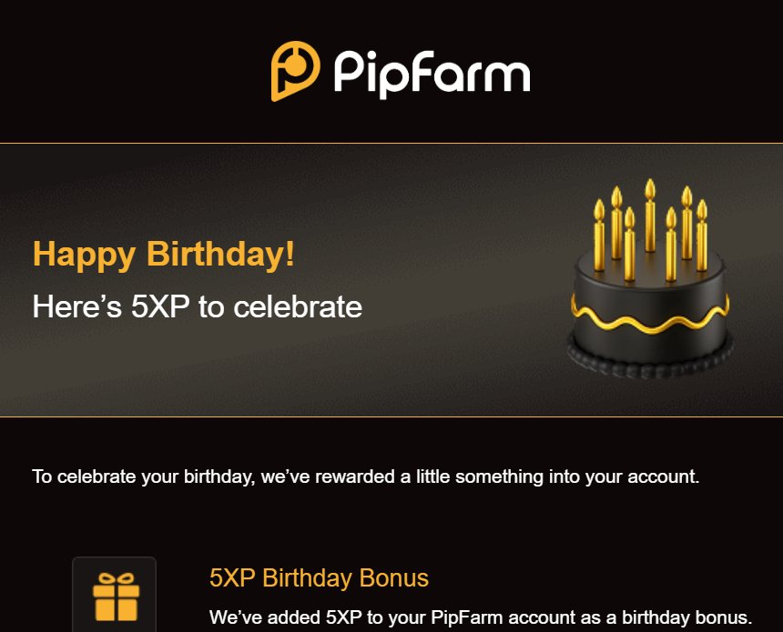 Six traders received this email this morning. 

Happy Birthday to you 🎂