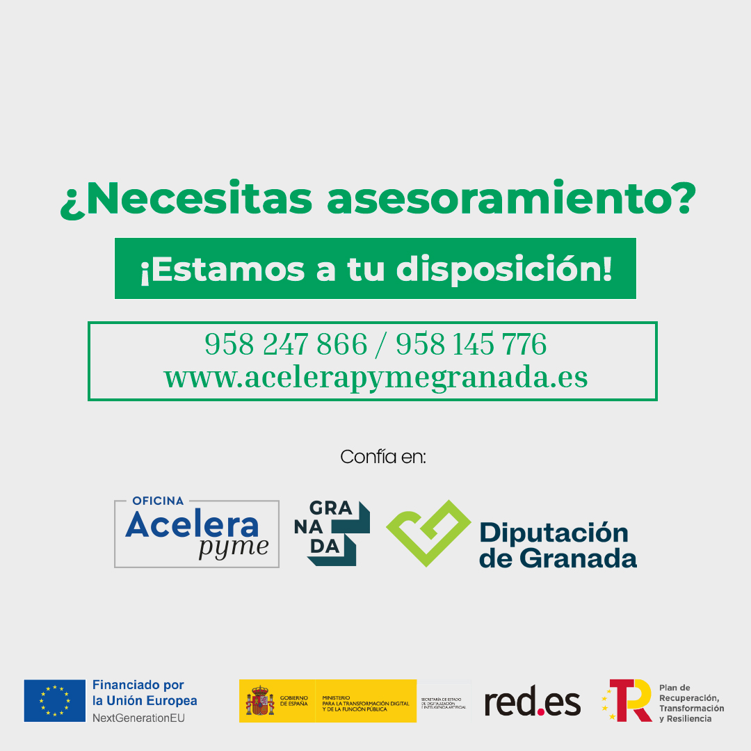 Conectar es crecer. 🤝 Una red de contactos sólida impulsa tu negocio y multiplica tus oportunidades.
Te ayudamos a dar el paso. 🚀

#NextGenerationEU #PlanDeRecuperación #PlandeDigitalizaciondePymes #Acelerapyme #TransformaciónDigital #DiputacionGranada