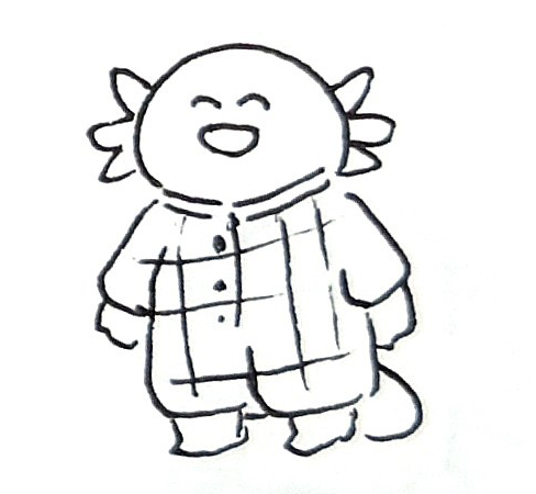 寝巻きうぱさん #イラスト #日常