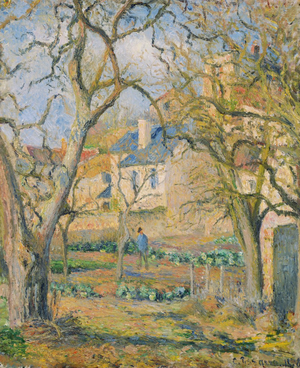 カミーユ・ピサロ Camille Pissarro 1830-1903 フランス 《菜園》 1878