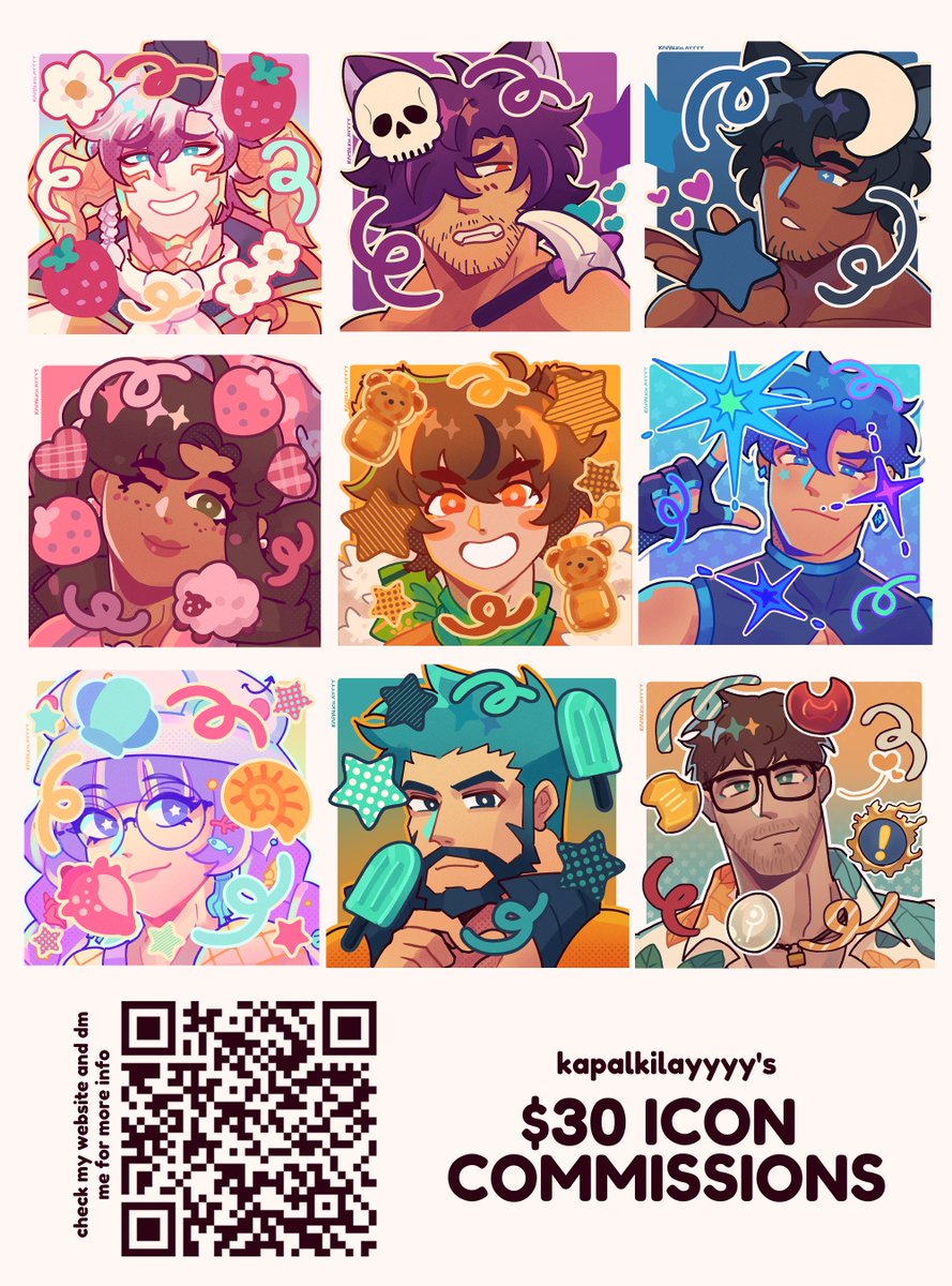 kapalkilayyyy's tweet image. Hello I'm bumping my icon c☆mms that they're always open :D!
feel free to dm me for more info yuy!!