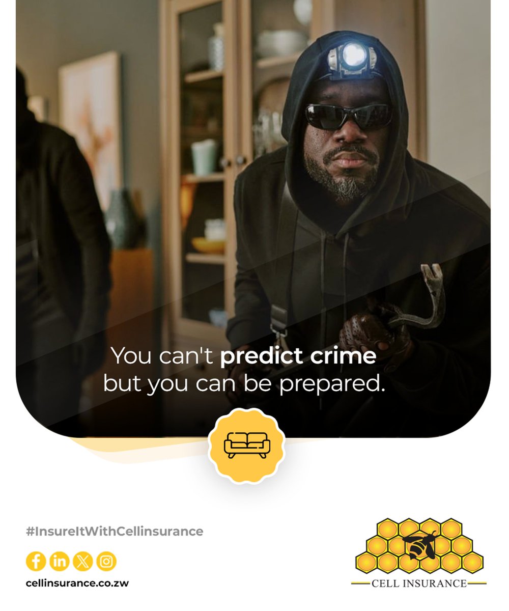CellInsurance1's tweet image. It’s impossible to predict crime, but you can protect everything that makes  your house a home. 

HoneyGold Homesure covers theft-related losses, giving you the backup you  need, when you need it most. Sign-up Today! 
#CellInsurance #HoneyGoldHomesure