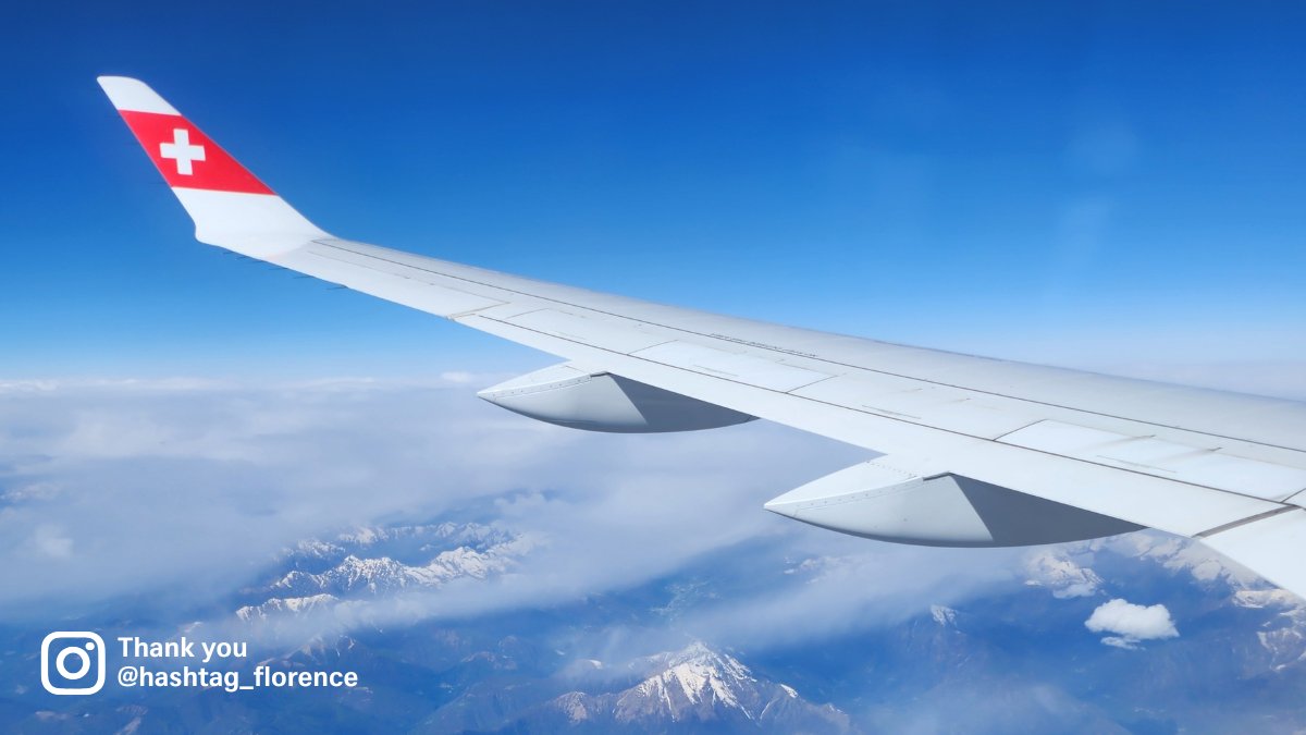 FlySWISS's tweet image. Wing shot with a landscape worth looking twice. What do you prefer from above – ocean or mountains? ✈️🏔️🌊 Share your pictures with #flyswiss for the chance to get featured. #repostsoftheweek #repost