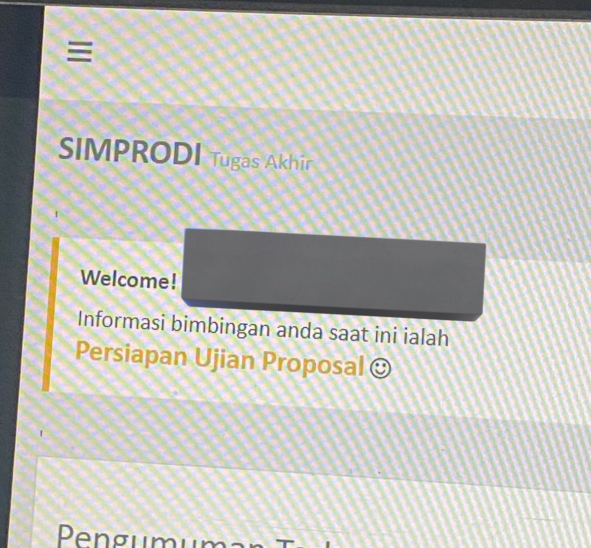 dominho98's tweet photo. alasan ga pernah on, doain ya ges soalnya hari sabtu aku ujian proposal🙇‍♀️ https://t.co/WN7w09LCz6