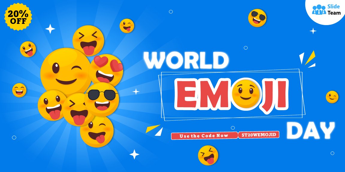 Happy #WorldEmojiDay! 🎉

From boardrooms to browsers, emojis are shaping how we communicate, making messages clearer, faster, and more human. ✨bit.ly/4kdcfFv

#Emoji #SlideTeam #Creativity #PresentationPower