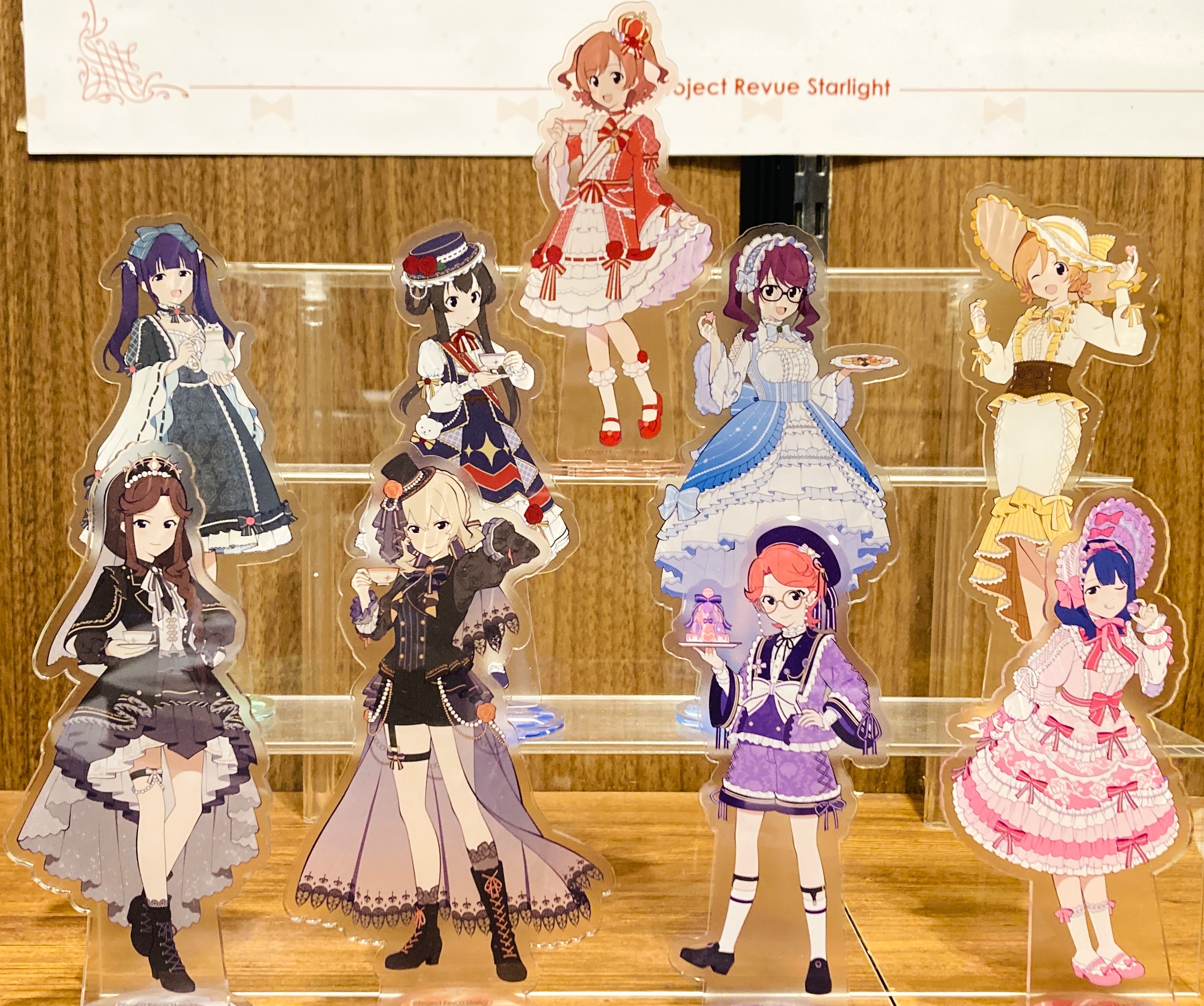 真矢 クロディーヌ アクリルスタンド コースター アニメイトカフェ スタァライト 真矢 クロディーヌ アクリルスタンド アニメイトカフェ レヴュー
