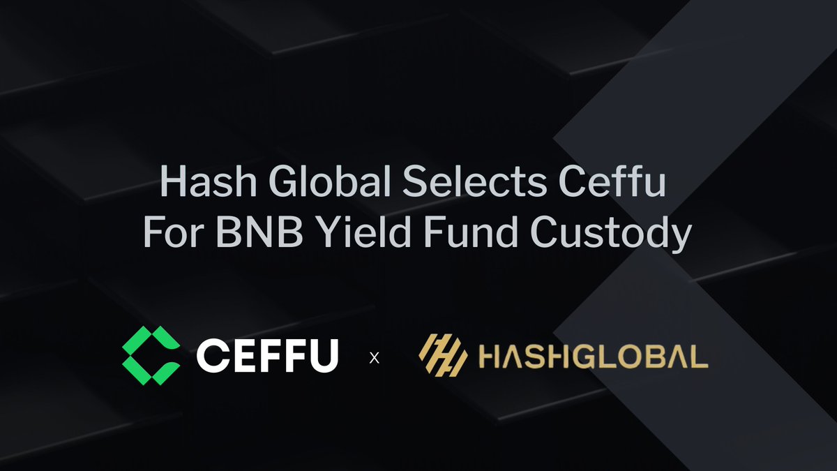 CeffuGlobal's tweet image. Ceffu is now the custodian for @HashGlobal’s BNB Yield Fund, combining MPC technology, ISO-certified security, and multi-sig governance for bulletproof asset protection.
🔐 Learn more: ceffu.com/blog/Ceffu-App…