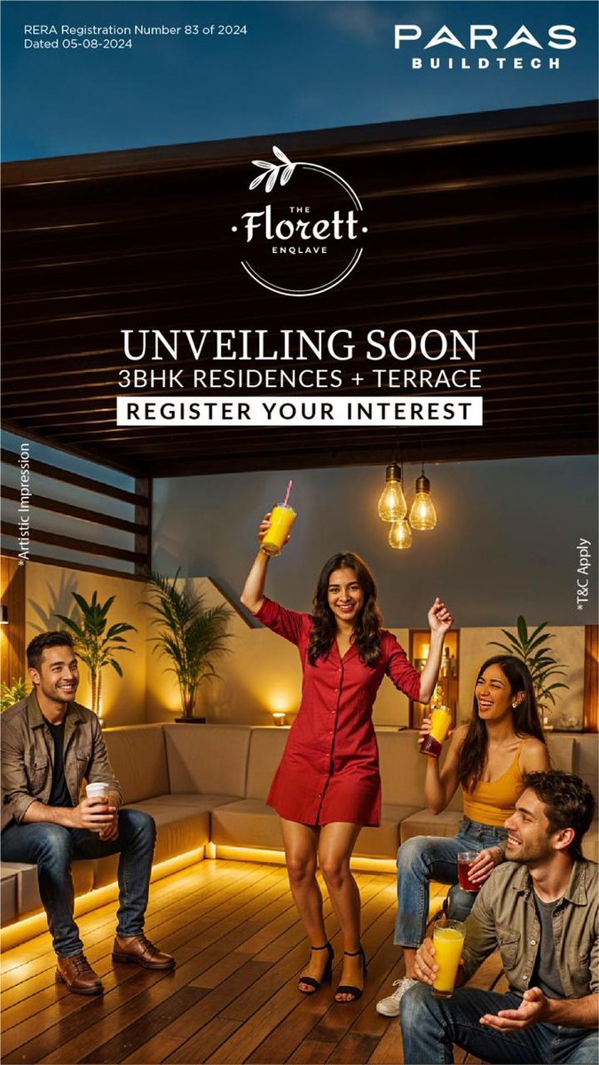 _parasbuildtech's tweet photo. Discover Luxury Living at The Florett Enclave, Sector 59, Gurugram.
Your dream 3BHK residence with a private terrace is just around the corner!
π Sector 59, Gurugram Register your interest today! βοΈ9971449027
πhttps://t.co/9DAJRFPZQ2
#ParasFloret #ParasSector59 https://t.co/6Og0a6JPig