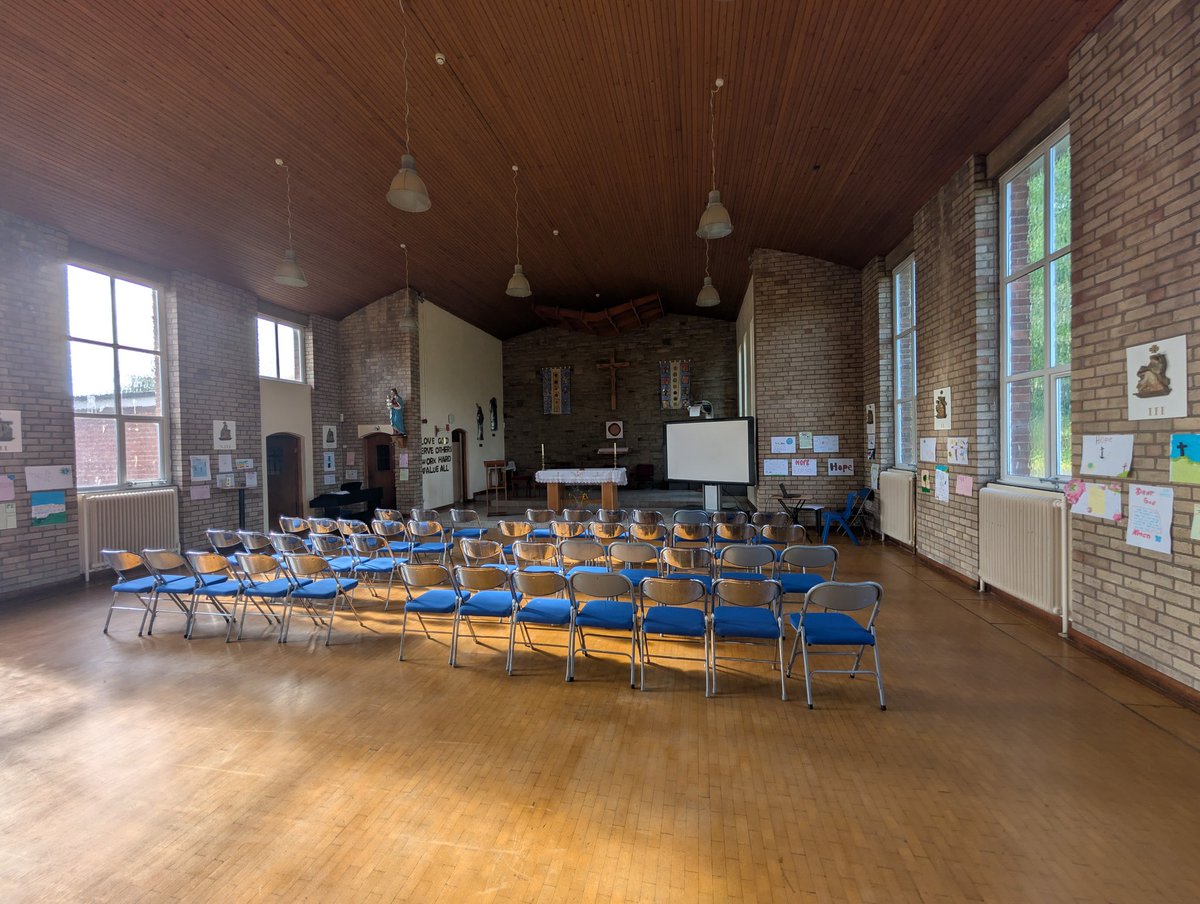 RE_BTRCC's tweet photo. Today we look forward to welcoming St. Johns and the anchor. Pupils in KS3 have been looking at the idea of Hope and writing their own prayers of Hope in this year of the Jubilee. https://t.co/68WVLWUXCp