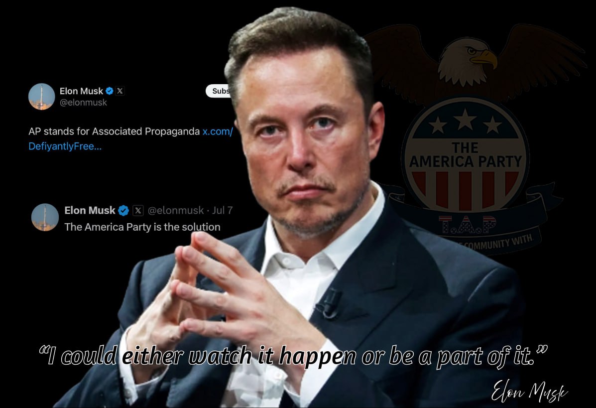 TAPctoEth's tweet image. The America Party is the solution! $TAP is real 🇺🇲