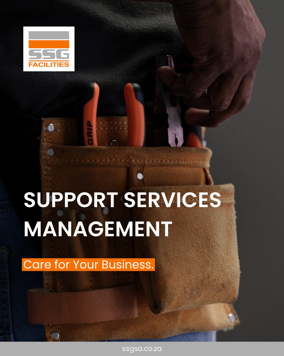 SSGHoldings's tweet image. SSG Facilities provides comprehensive support services for seamless business operations. From cleaning to security, we ensure a sustainable and efficient environment.

Trust us with every detail. ssgsa.co.za

#SSGFacilities #SupportServices #SeamlessOperations