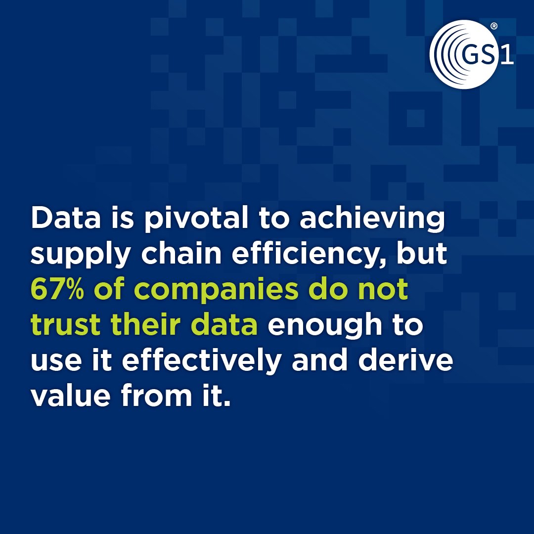 👀 Vidnost = večja učinkovitost
S standardi #GS1 podjetja danes hitreje prepoznajo težave, se nanje odzovejo in gradijo odpornejšo preskrbovalno verigo.

👉 #GS1Vision2030: gs1si.org/novice/novica/…
 #SupplyChainSolutions #DataDriven #GS1