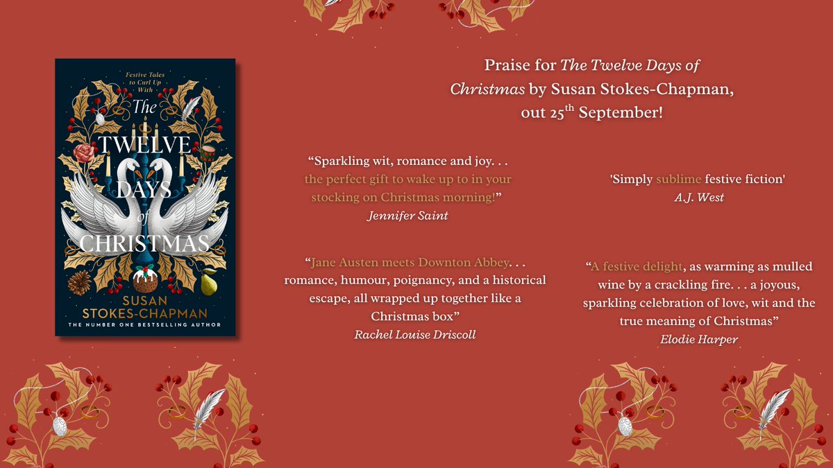 It's fantastic to see some of the love THE TWELVE DAYS OF CHRISTMAS has received!

Available to pre-order now: penguin.co.uk/books/462065/t…