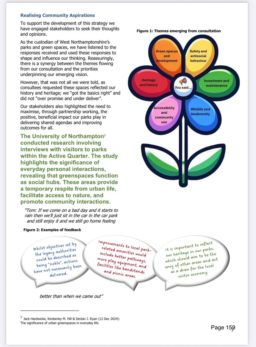 Dr Declan Ryan PhD (@drdecryan) on Twitter photo Pleased to see <a href="/WestNorthants/">West Northamptonshire Council</a> Parks Strategy reference our research showing the impact parks have on building a sense of community. Pleased to see <a href="/WestNorthants/">West Northamptonshire Council</a> Parks Strategy reference our research showing the impact parks have on building a sense of community.