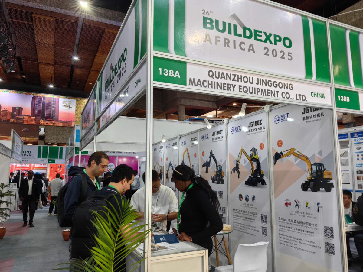 JG_Excavator's tweet image. You are invited to the machinery exhibition

EXHIBITION VENUE：
Kenyatta Int&apos;l Convention Centre, Nairobi, Kenya

EXHIBITION DATES：
16-18 july (Wed, Thurs, Fri), 2025

BOOTH: 
Building 3, 138A