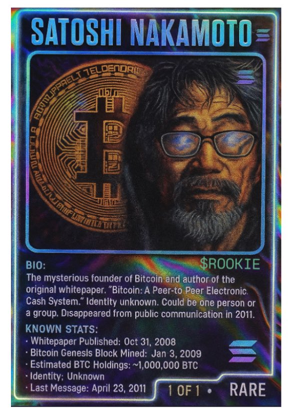 Slanted Judgment All IN #shitcoin (@slantedjudgment) on Twitter photo <a href="/Nxive100x/">Nxive ✊💸 (Erik Stevens 2.0)</a> If you wanted an entry into $ROOKIE under a milly I think you got one now !
$ROOKIE CARDS FOR CRYPTO - 1ST OF ITS KIND. NFT(now) & Physical (soon)
<a href="/ROOKIECARDNFT/">ROOKIE NFT</a>
<a href="/DRZAONECTO/">DRZA</a> - doxx dev
solsea.io/a/6850a62d6448…
45% STAKED by the community
app.meteora.ag/stake2earn/BaT… <a href="/Nxive100x/">Nxive ✊💸 (Erik Stevens 2.0)</a> If you wanted an entry into $ROOKIE under a milly I think you got one now !
$ROOKIE CARDS FOR CRYPTO - 1ST OF ITS KIND. NFT(now) & Physical (soon)
<a href="/ROOKIECARDNFT/">ROOKIE NFT</a>
<a href="/DRZAONECTO/">DRZA</a> - doxx dev
solsea.io/a/6850a62d6448…
45% STAKED by the community
app.meteora.ag/stake2earn/BaT…