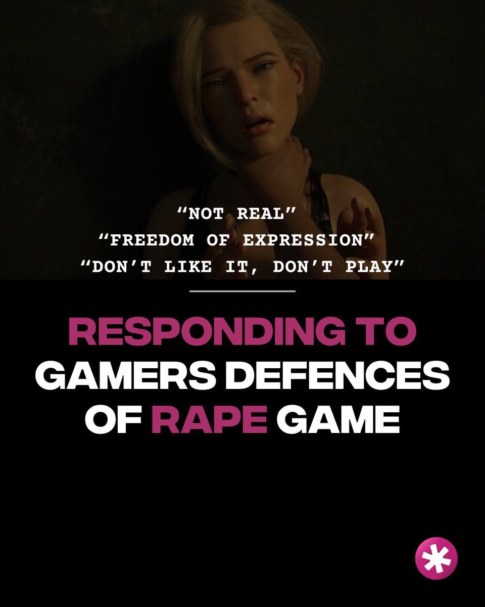 We’re calling on Payment Processors to stop profiting from rape, sexual torture, incest and child abuse-themed games. So naturally, misogynistic gamers have doubled down in defence of their rape games.

We’ve responded to their claims here collectiveshout.org/responding-to-…
