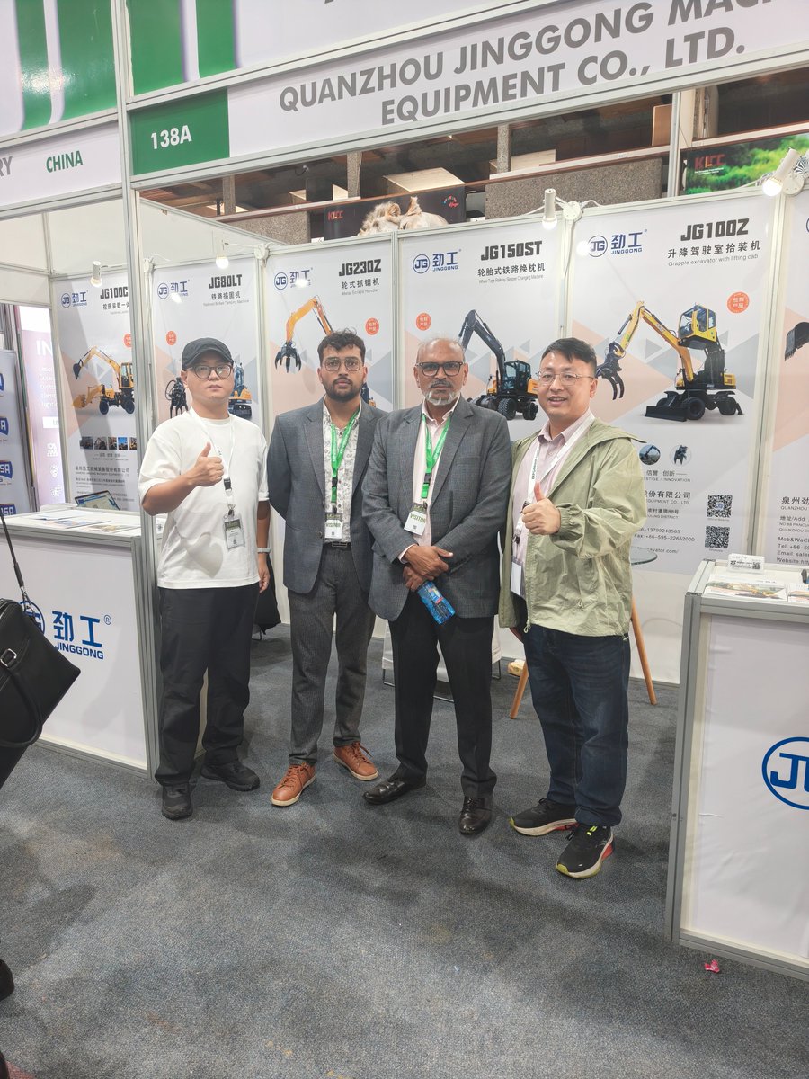 JG_Excavator's tweet image. You are invited to the machinery exhibition

EXHIBITION VENUE：
Kenyatta Int&apos;l Convention Centre, Nairobi, Kenya

EXHIBITION DATES：
16-18 july (Wed, Thurs, Fri), 2025

BOOTH: 
Building 3, 138A