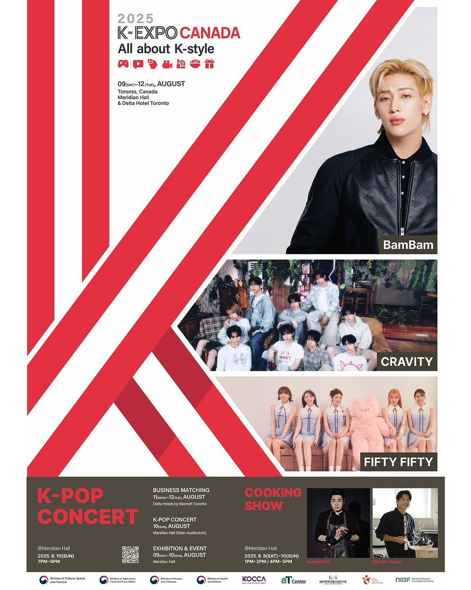 fifipopbase's tweet photo. FIFTY FIFTY is coming for a major summer moment at #KEXPOCANADA2025 🩷🔥
Sharing the stage with BamBam &amp; CRAVITY? Yeah, it’s about to be serious.

📍 Meridian Hall, Toronto
📅 August 10 (Sunday)
🕖 7PM - 9PM

#FIFTYFIFTY #피프티피프티 https://t.co/q6utUEBz1I
