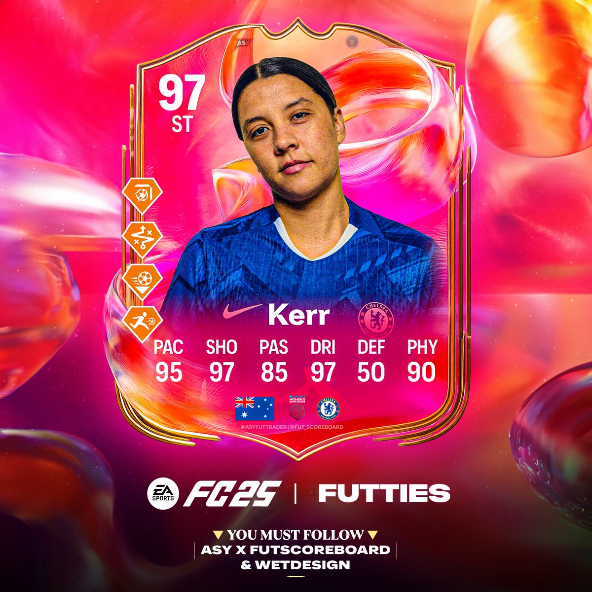 WetDesignFUT's tweet image. 🚨KERR 🇦🇺 & 🏴 ARE COMING AS ABC/OBJ DURING FUTTIES!
😵💫😵💫😵💫OFFICIAL STATS & PS+!